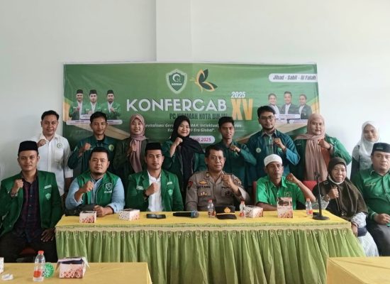 Konfercab ke- XV Berlangsung Sukses, Rahmad Syahputra HIMMAH Binjai 2025–2027