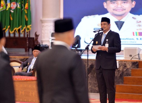 Gubernur Bobby Nasution Bongkar Jajaran Pejabat Pemprov Sumut, Usai Tiga Kadis Tersandung Korupsi