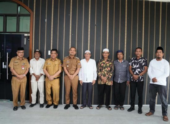 Wali Kota Tanjungbalai Terima Audiensi Panitia Safari Dakwah Masjid Nurul Amin