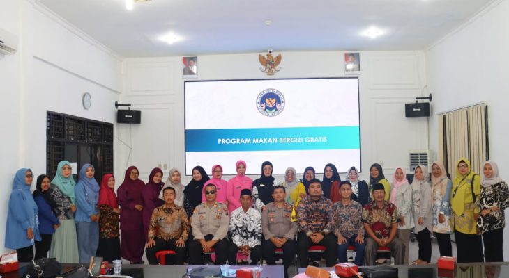 Polres Tanjung Balai Gelar Rakor Program Makan Bergizi Gratis
