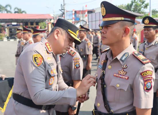 2 PJU Polresta Deli Serdang & 4 Kapolsek Diganti
