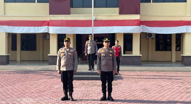 Pimpin Apel Pagi, Wakapolres Tanjungbalai Tekankan Disiplin Anggota dan Tingkatkan Pelayanan Prima Kepada Masyarakat