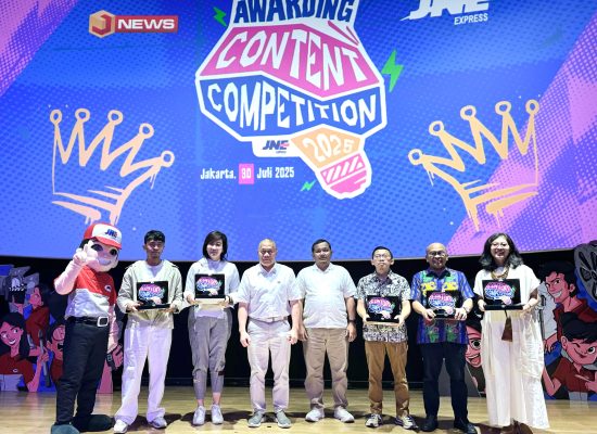 JNE Rayakan Kreativitas Tanpa Batas di Acara Puncak JNE Content Competition 2025