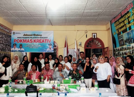 Pelatihan Menjahit Pokmas Kreatif Bekerjasama Dengan LPK Yuni Phea Diikuti 15 Orang Peserta