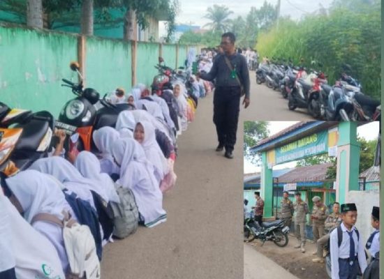 Gedung Disegel, Ratusan Murid MTs Al Washliyah Galang Terpaksa Belajar Diluar, Dedi Iskandar Batubara: Pemkab Deliserdang Zalim
