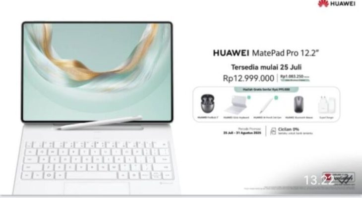 HUAWEI MatePad Pro 12.2” Resmi Diluncurkan, Tablet Premium 3-in-1 Siap Gantikan Laptop