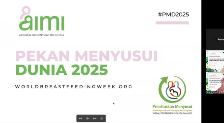 AIMI Sambut Pekan Menyusui Dunia 2025 dengan Libatkan Tokoh Agama dan Kolaborasi Lintas Sektor