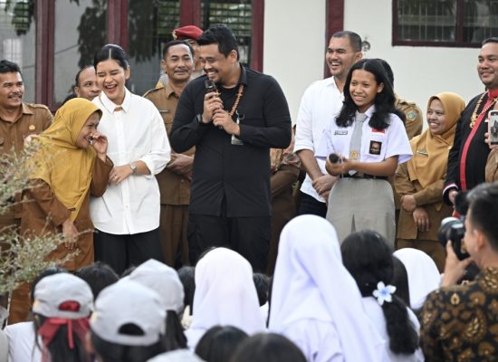 Gubernur Sumut Tinjau SMA Negeri 1 Salak, Komitmen Tingkatkan Kualitas Pendidikan di Pakpak Bharat