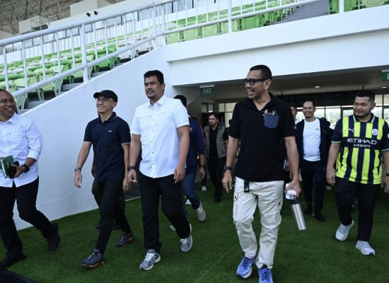 Stadion Utama Sumut Jadi Kandang PSMS Musim 2025–2026, Bobby Nasution Pastikan Siap Gelar Event Internasional