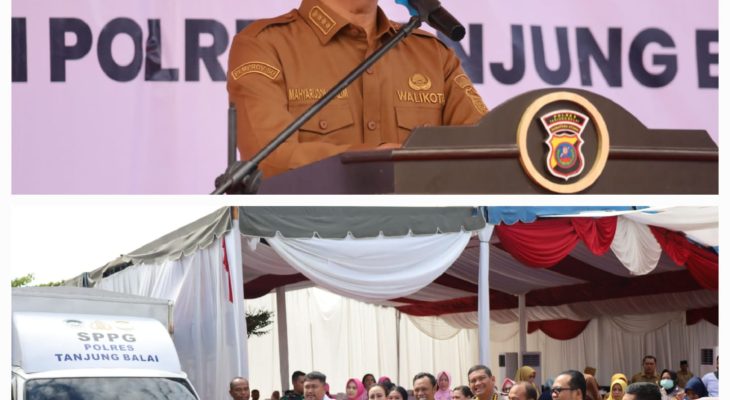 Wali Kota Tanjungbalai Hadiri Launching Satuan Pelayanan Pemenuhan Gizi YKB Polres Tanjungbalai