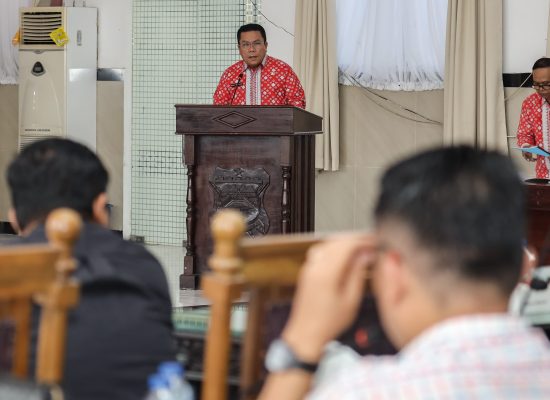 Wesly Sampaikan Nota Jawaban atas Pemandangan Umum Fraksi DPRD Pematangsiantar terhadap Ranperda RPJMD 2025-2029