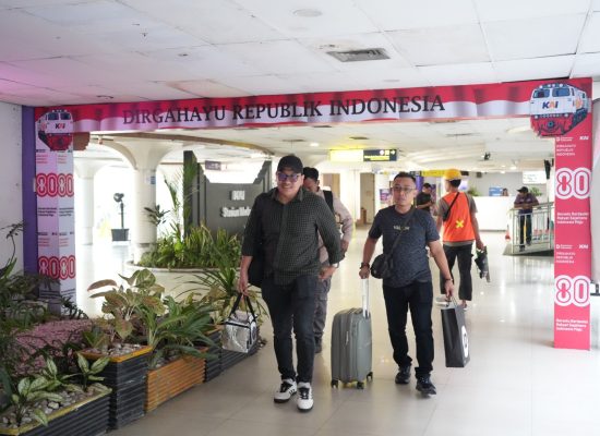 Hari Pertama Masa Long Week End HUT RI, Penumpang KA di Sumut Naik 3 Persen