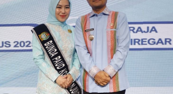 Mashandayani dikukuhkan sebagai Bunda PAUD Kota Tanjungbalai Masa Bakti 2025-2030