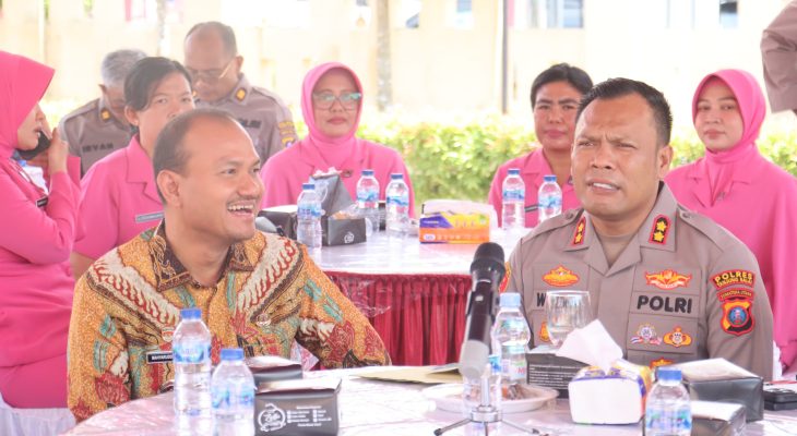 Polres Tanjungbalai Ikuti Launching Gerakan Pangan Murah (GPM) Polri