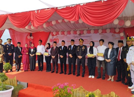 Kapolres Tanjungbalai Hadiri Upacara Pemberian Remisi HUT ke-80 RI di Lapas Klas II B Tanjungbalai