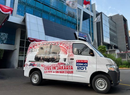 JNE Resmi Jadi Mitra Logistik Konser Akbar “Dewa 19 Feat. Allstars 2.0” di GBK, 6 September 2025