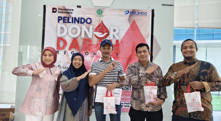 Pelindo Regional 1 Tebar Semangat Bersama Kita Berbagi Kehidupan Melalui Donor Darah