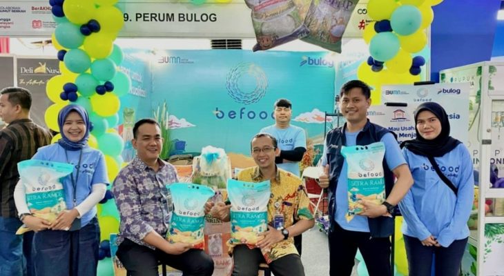 BULOG Perkenalkan Befood Setra Ramos di Pekan Inovasi & Investasi Sumut 2025
