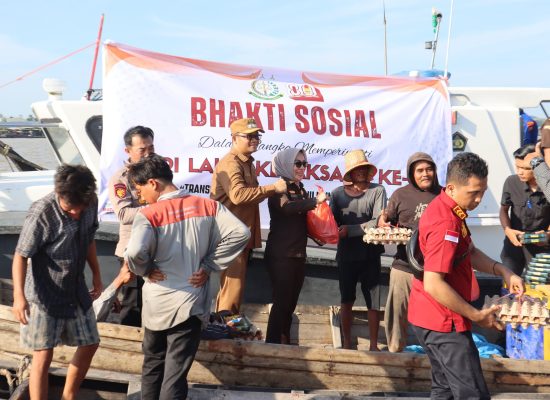 Sambut Harla Kejaksaan ke 80, Polres Tanjungbalai Bersama Kejari dan Pemko Gelar Bakti Sosial