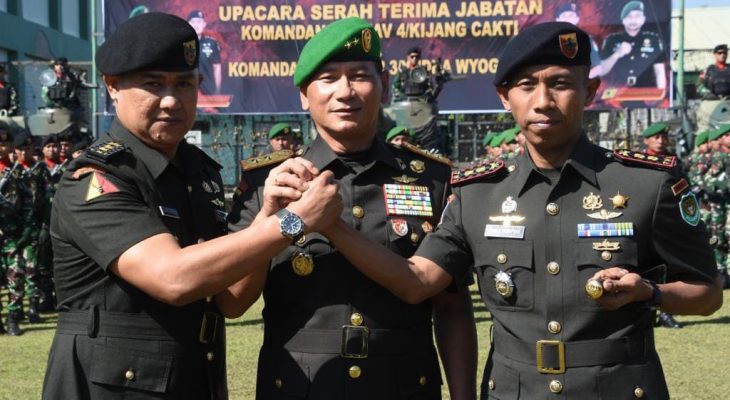 ‎Letkol Kav Prima Wahyudi PSC (j) GDDSS Jabat Komandan Yonkav 4/KC Kota Bandung