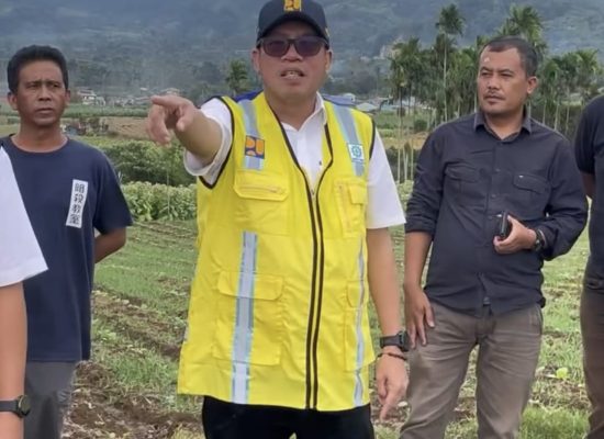 Kepala BBWS Sumatera II Medan Tinjau Pelaksanaan P3-TGAI di Desa Tanjung Merawa Karo
