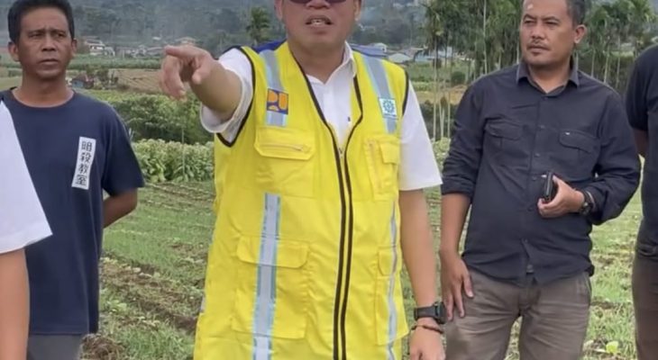 Kepala BBWS Sumatera II Medan Tinjau Pelaksanaan P3-TGAI di Desa Tanjung Merawa Karo