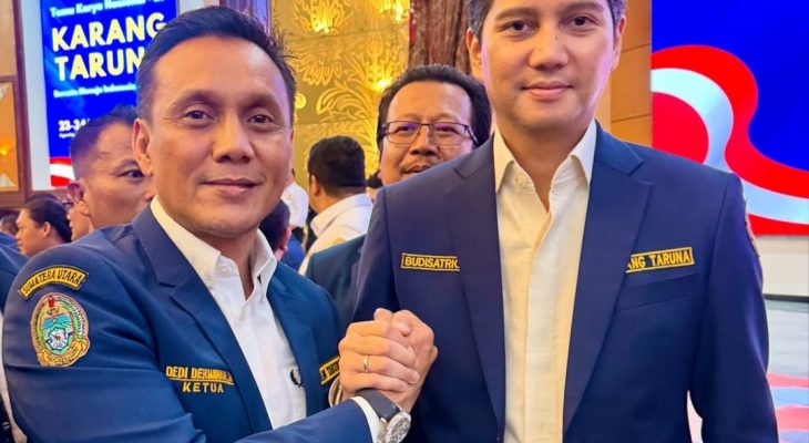 Budisatrio Resmi Jabat Ketua Umum Karang Taruna Nasional, Dedi Dermawan Milaya : Beri Harapan untuk Regenerasi Pemuda