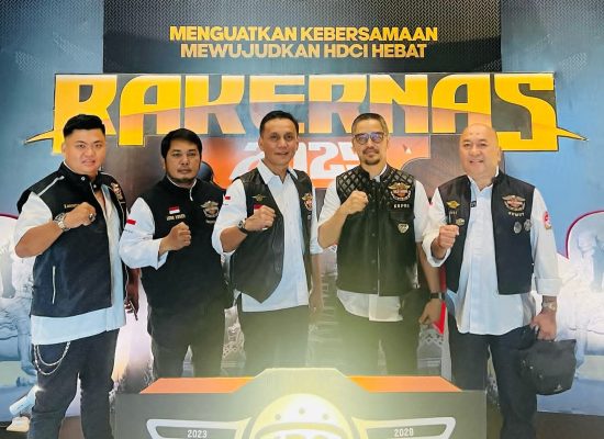 Dedi Dermawan Milaya Hadiri Heritage Rally dan Rakernas HDCI 2025 di Pantai Losari Makassar