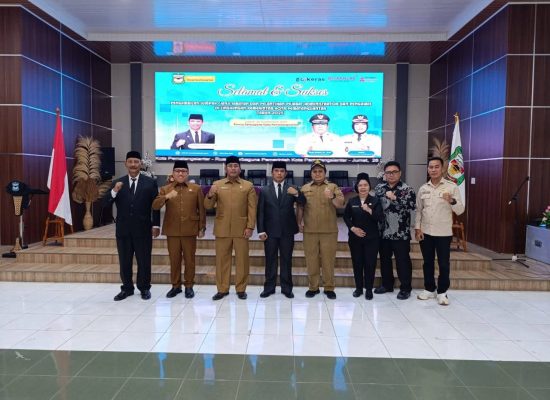 Wesly Diwakili Junaedi Sitanggang Lantik 3 Pejabat Administrator dan Pengawas di Lingkungan Pemko Pematangsiantar