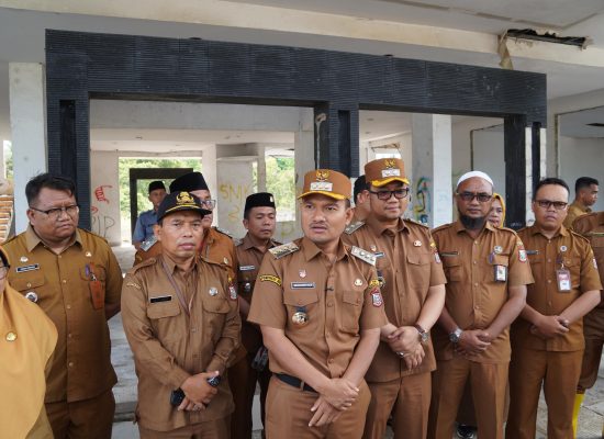 Wali Kota Tanjungbalai Tinjau Bangunan Terbengkalai, Rencanakan Revitalisasi Jadi Kantor OPD