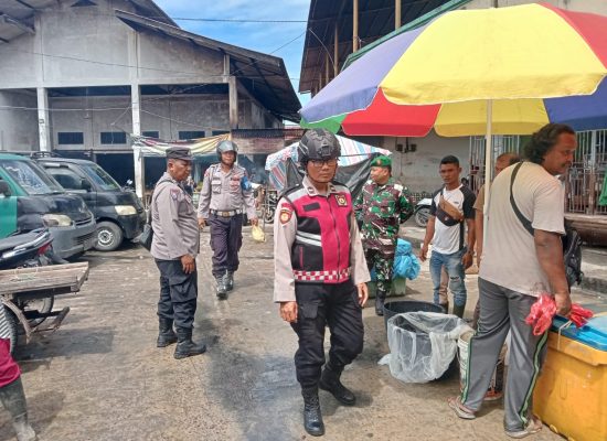 Peduli Warga, TNI-Polri Tanjung Beringin Gelar Patroli Sinergitas