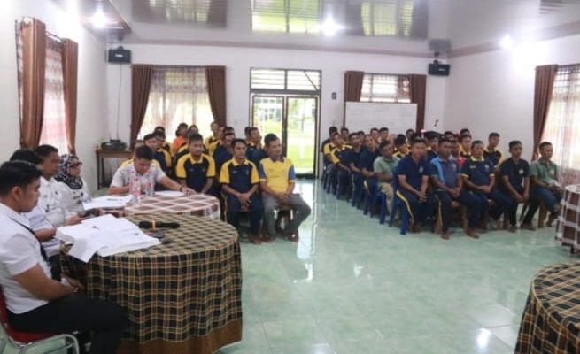 Lapas Kelas IIB TBA Gelar Sidang TPP 59 WBP, Irhamuddin : WBP Harus Integrasi Dan Asimilasi   Memang Layak