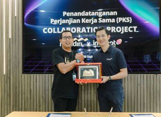 Indosat dan Bank Mandiri Jalin Kolaborasi Strategis Dukung Pengusaha Lokal di Sumatra