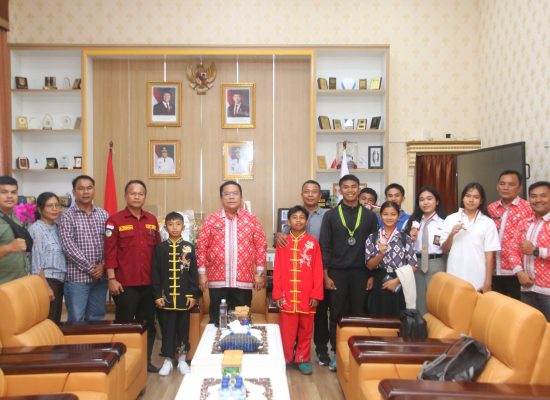 Berangkatkan Atlet Wushu Kungfu Naga Sakti Bertanding ke Malaysia, Wesly: Junjung Tinggi Sportivitas