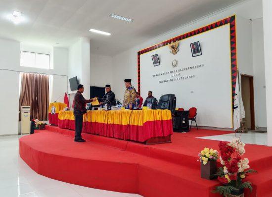 Wabup Nisel Sampaikan Jawaban Atas Pandangan Umum Fraksi DPRD Kabupaten Nias Selatan