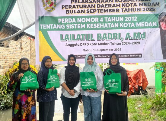 Desak Program UHC Premium Segera Terwujud, Lailatul Badri: Warga Medan Berhak Dapat Layanan Kesehatan Maksimal