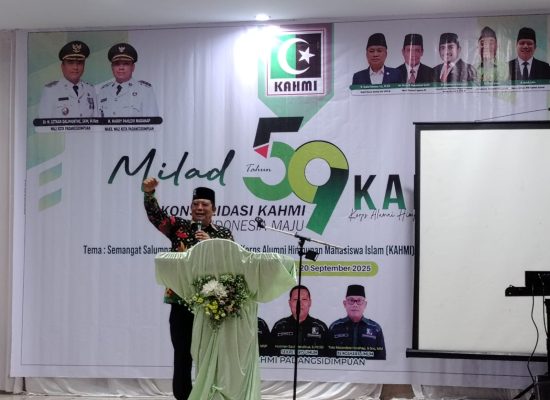 Gala Dinner Milad ke-59 KAHMI Sumut: Konsolidasi untuk Indonesia Maju di Padang Sidempuan