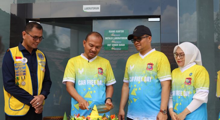 Wali Kota Tanjungbalai Resmikan Unit  Transfusi Darah RSUD dr. Tengku Mansyur