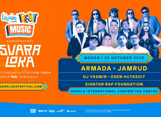 Armada, Jamrud, DJ Yasmin dan SRF Siap Ramaikan Suara Loka Medan