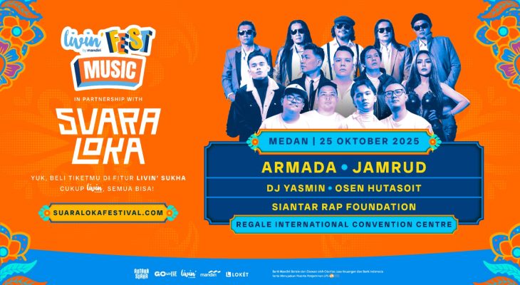 Armada, Jamrud, DJ Yasmin dan SRF Siap Ramaikan Suara Loka Medan