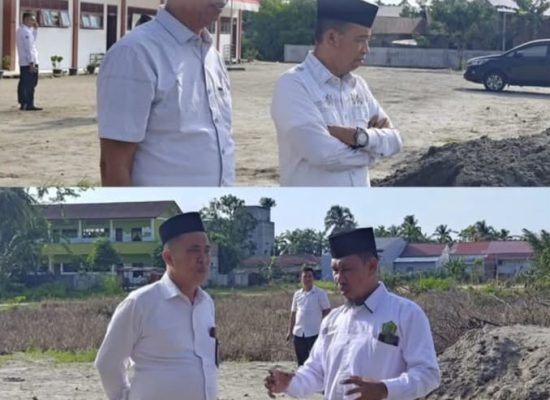 Kemenag Tinjau Persiapan Peresmian MTsN 2 Tanjungbalai