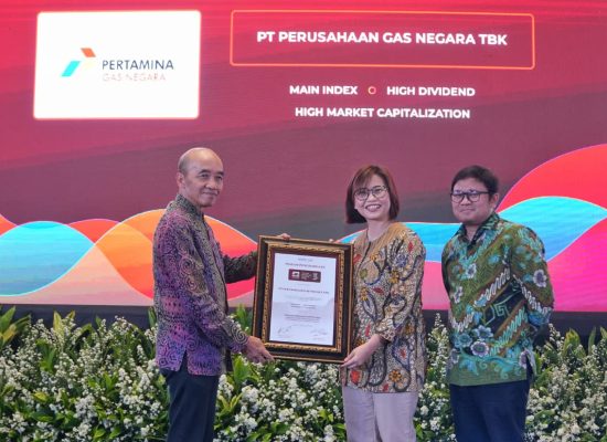 PGN Raih Pengakuan Nasional, Masuk Indeks TEMPO–IDNFinancials 52 Tahun 2025