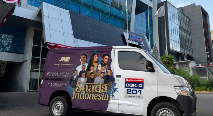 JNE Resmi Jadi Official Logistics Partner Konser Snada Indonesia, Dukung Industri Musik dan Budaya