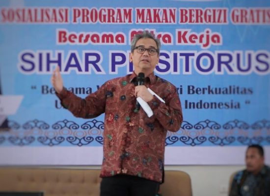 Sosialisasi Program Makan Bergizi Gratis Hadir di Kabupaten Samosir