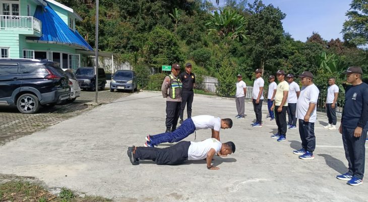 PLN UID Sumut Tingkatkan Profesionalisme Security melalui Program Upskilling Bersama Polres Tanah Karo