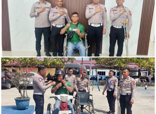Satlantas Polres Sergai Beri Layanan SIM Inklusif untuk Difabel