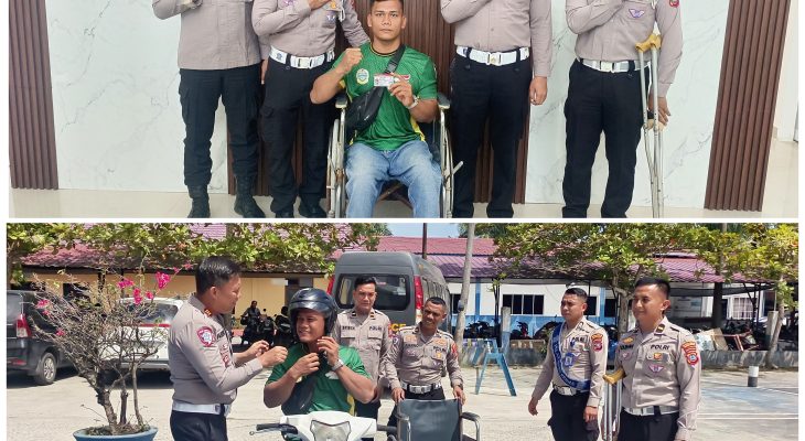 Satlantas Polres Sergai Beri Layanan SIM Inklusif untuk Difabel