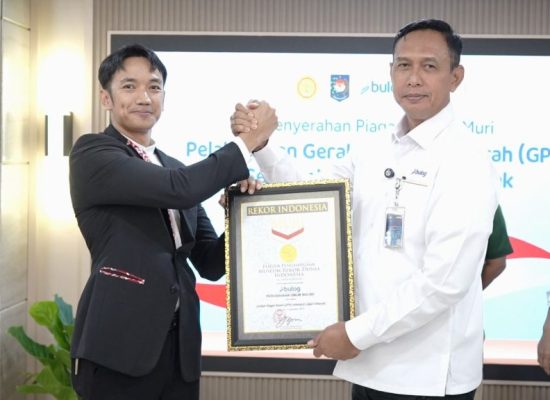 BULOG Raih Rekor MURI atas Gerakan Pangan Murah Serentak di 4.337 Titik Seluruh Indonesia