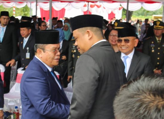Wesly Hadiri Upacara Peringatan Hari Kesaktian Pancasila Tingkat Provinsi Sumut di Tugu Letda Sujono