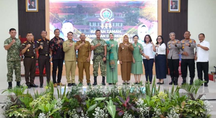 Wesly Diwakili Herlina Hadiri Ramah Tamah dan Silaturahmi Sambut Danrem 022/PT Kolonel Inf Sandi Kamidianto